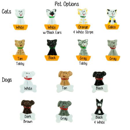 Personalized CAT Is On The NAUGHTY List Scroll Funny Personalized Ornament