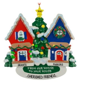 Image of Cherished Friends From Our House To Yours Ornament