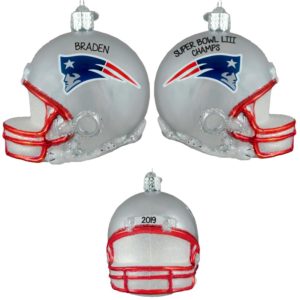 Image of New England Patriots Super Bowl Champs 3-Dimensional Helmet Ornament