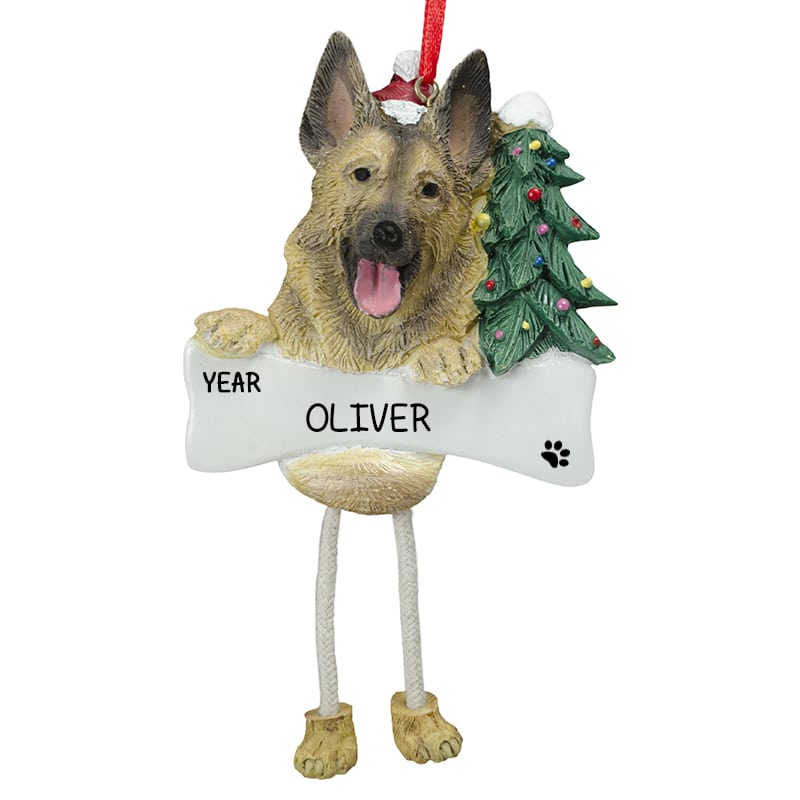 german shepherd ornament