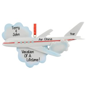 Image of Airplane Special Vacation Keepsake Ornament
