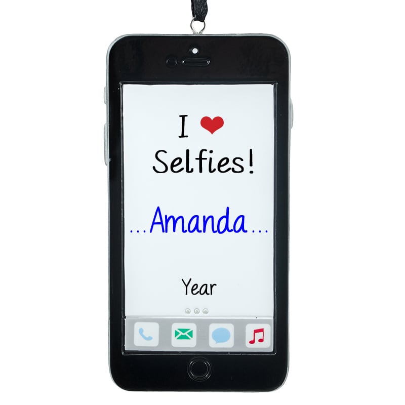 Tween Girl Social Media Ornaments Archives Personalized Ornaments For You