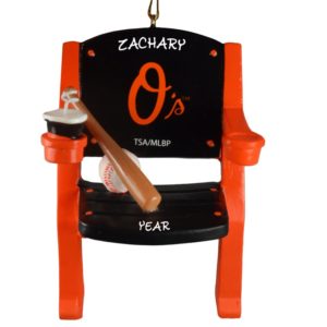 Image of Baltimore ORIOLES Stadium Seat Personalized Ornament