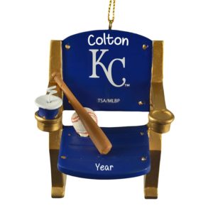 Image of Kansas City ROYALS Stadium Seat Personalized Ornament