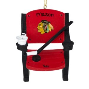 Image of Chicago BLACKHAWKS Arena Seat Personalized Ornament