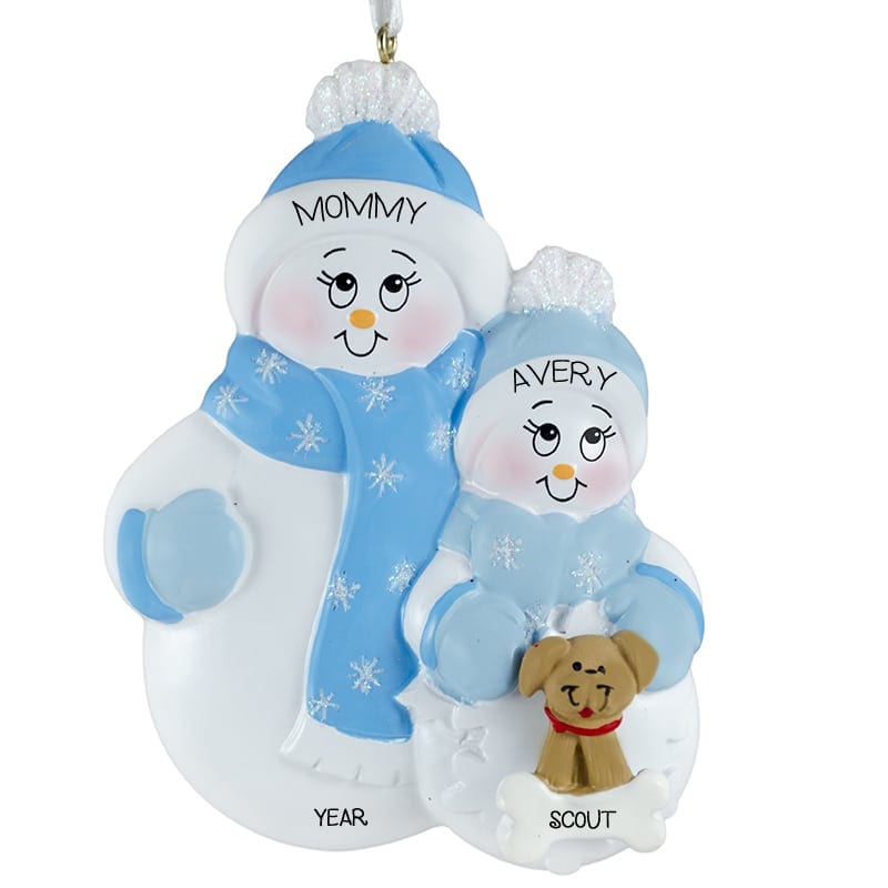 dog mom ornament