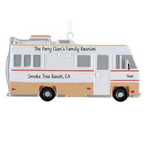 Image of Motorhome Family Reunion Travel Personalized Ornament