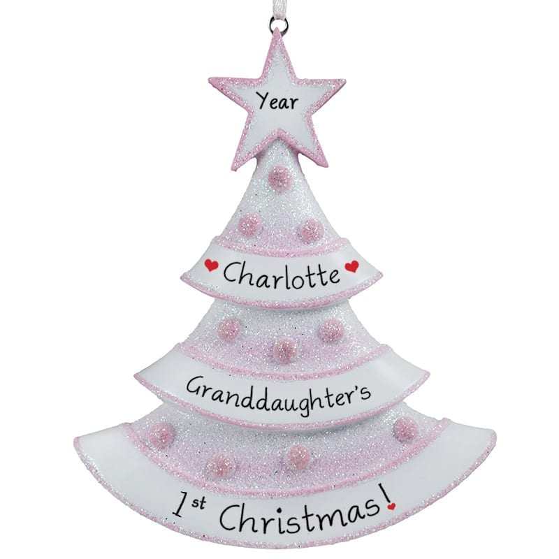 granddaughter's first christmas ornament