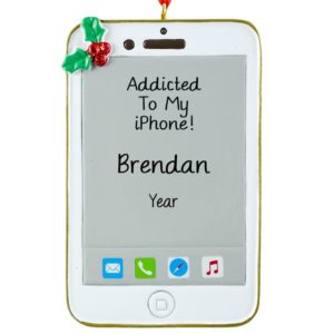 Image of Addicted To My Smart Phone/ iPhone Ornament