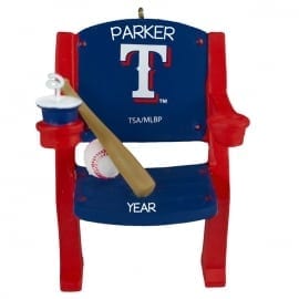 Texas Rangers MLB Team Ornaments Category Image