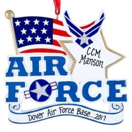 Air Force Military & Patriotic Ornaments Category Image