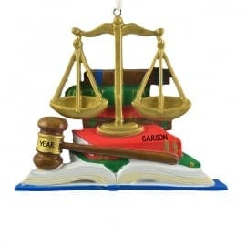 Attorney, Judge & Paralegal Occupation Ornaments Category Image