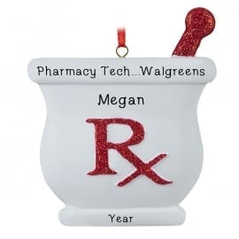 Pharmacist Occupation Ornaments Category Image