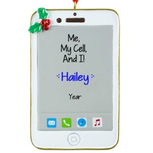 Image of Me My Cell And I Smart Phone Ornament