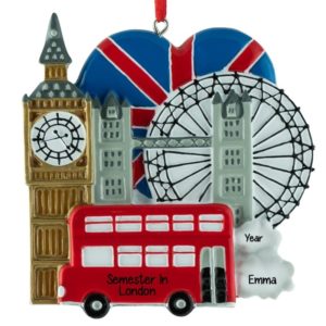 Image of Semester Studying In London Big Ben Ornament