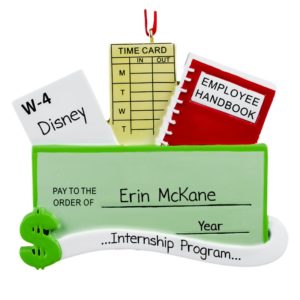 Image of Internship Program Paycheck Handbook Ornament
