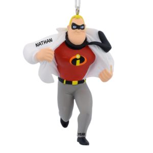 Image of Mr. Incredible Personalized Resin Ornament