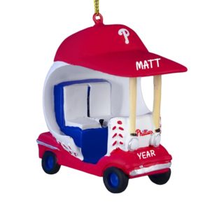 Image of Philadelphia Phillies Field Car Whimsical Ornament