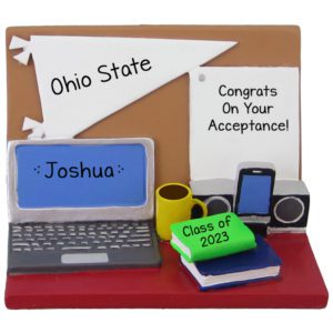 Image of College Acceptance Student Desk Ornament