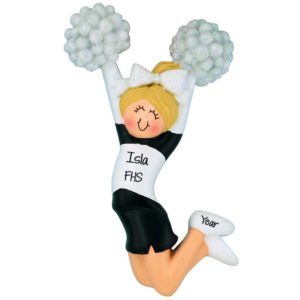 Competition Cheer Team Dancer Personalized Cheerleader Christmas Ornament 