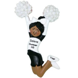 Image of MALE Flag Football Player Ornament African American