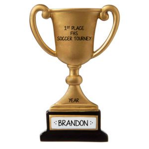 Image of Student School Award Trophy Ornament