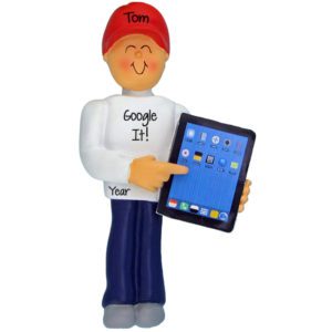 Image of Just Google It iPad Ornament MALE