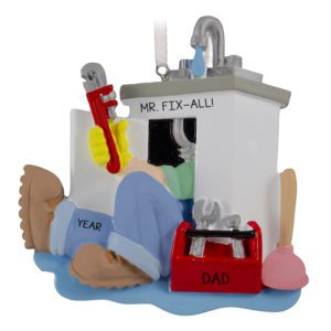 Image of Mr. Fix-It Handyman Under Sink Ornament