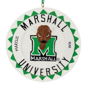 Image of Marshall Thundering Herd 3-D Logo Ornament