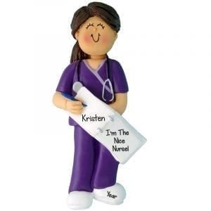 Nurse Occupation Ornaments Category Image