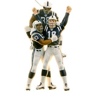 Image of Personalized Indianapolis Colts Team Celebration Ornament