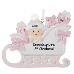 Baby GIRL'S 2nd Christmas Baby's Second/Toddler Christmas Ornaments Category Image