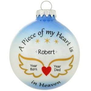 Image of Personalized Occupational Therapist GLASS Christmas Ornament