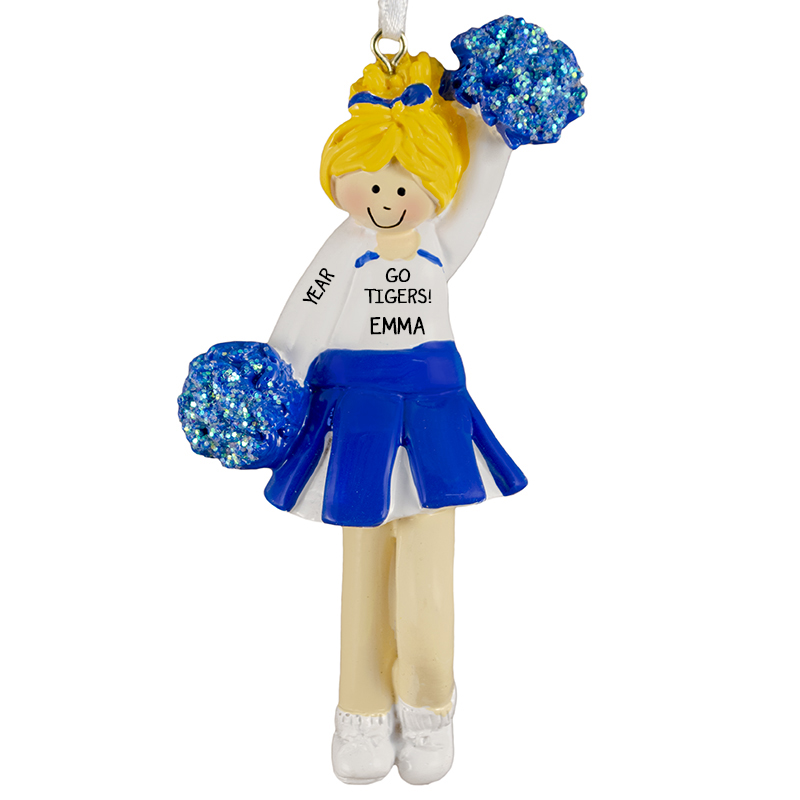 Personalized Cheer Ornament  Cheer Cheerleading