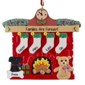 Image of Personalized BINGO The RED Pup 3-D Ornament