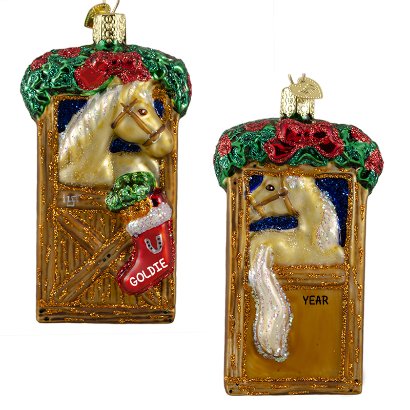 Horse Ornaments Archives Personalized Ornaments For You