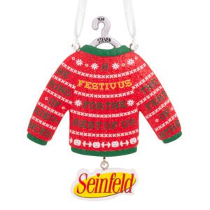 Image of Personalized Festivus Sweater Seinfeld Dangle Ornament