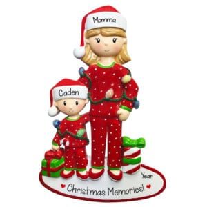 Family of 4 Hug Ornament 2022 Christmas Family Together Ornaments Personalized Family Ornament 2022 Free Customization