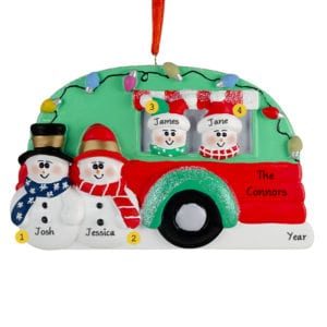 Happy Campers Black Bears in Camping Tent Christmas Tree Ornament Adler W1484 86131503665 