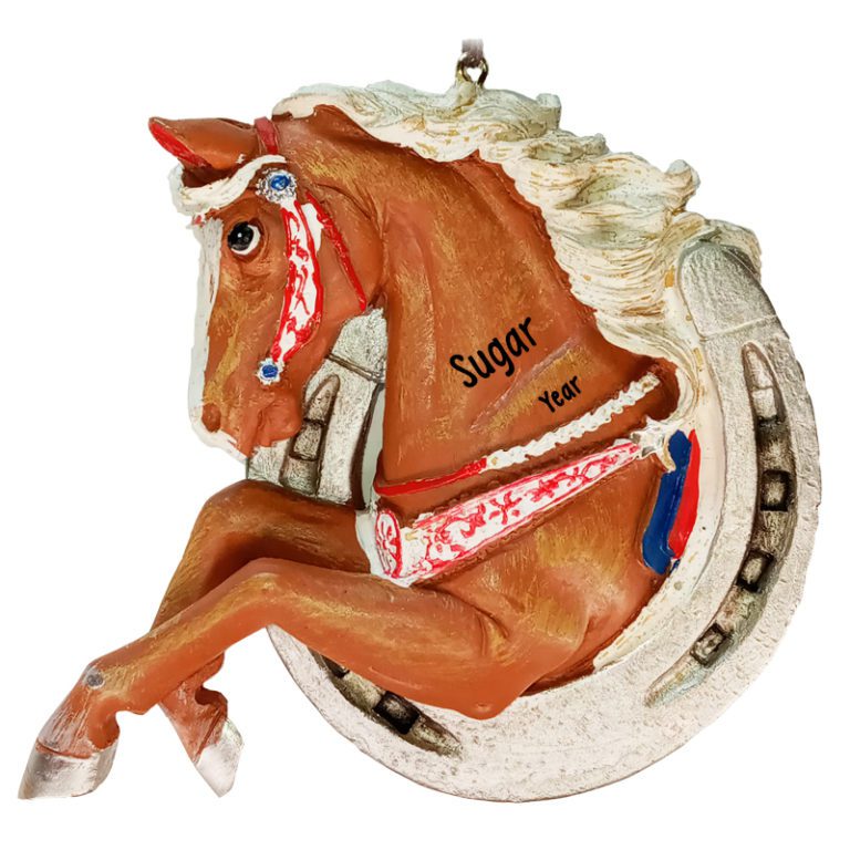 Horse Ornaments Archives Personalized Ornaments For You