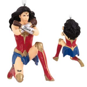 Image of Personalized Wonder Woman 1984 Justice League Ornament
