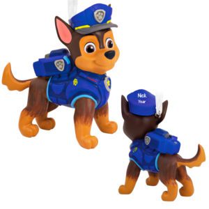 Image of Personalized CHASE From Paw Patrol 3-D Ornament