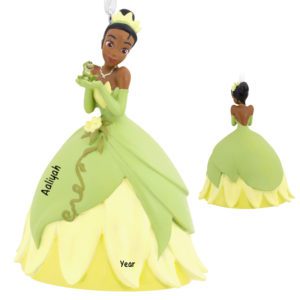 Image of Personalized Tiana From Princess And Frog Ornament