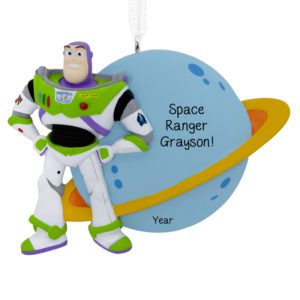 Image of Personalized Buzz Lightyear Space Ranger Ornament