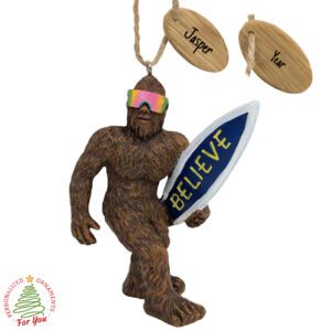 Personalized Sasquatch Wearing Sunglasses And Holding Surfboard 3