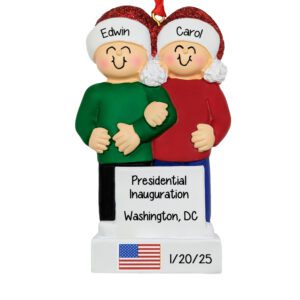 Personalized Attended Presidential Inauguration Souvenir Ornament