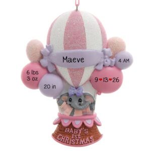Birth Announcement Baby Ornaments Category Image