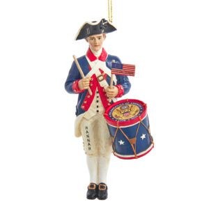 Personalized Fully Dimensional Minute Man Soldier 250 USA Ornament