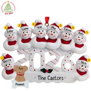 Numeric Family/Group of 6 or More Numeric / Year Ornaments Category Image