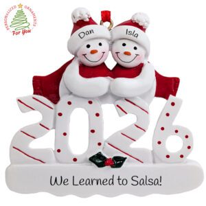 Personalized Couple Learned Something New In 2026 Ornament